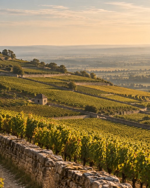 Wijnlandschap van Bourgogne